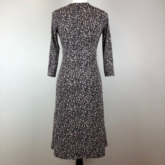 Sigrid Olsen 3/4 sleeves , Floral Wrap Dress Sz XS - Picture 3 of 9